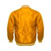 Gold Satin Bomber Jacket