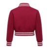 All-wool-croptop-cardinal2 All Wool Women Croptop Baseball Varsity Jacket Cardinal