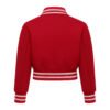 All-wool-croptop-red2 All Wool Women Croptop Baseball Varsity Jacket Red