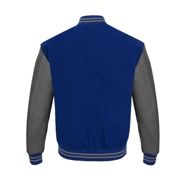 Men-Jacket-Gray-Blue3 Blue wool and Gray Leather Sleeve Varsity Jacket